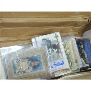 Baseball Jersey Cut Offs With Autographs.  30+ Items