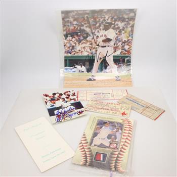 Baseball Memorabilia, 3+ Pieces