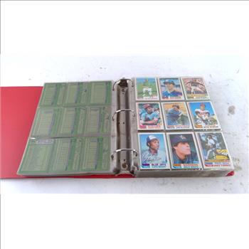 Baseball Trading Card Binder 100+ Pieces