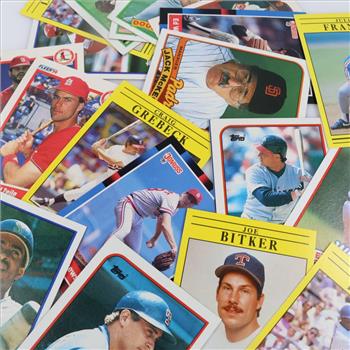 Baseball Trading Cards, 21 Pieces
