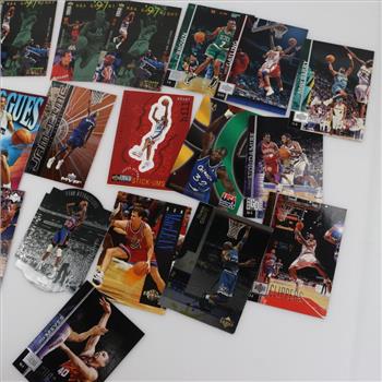 Basketball Trading Cards, 17 Pieces