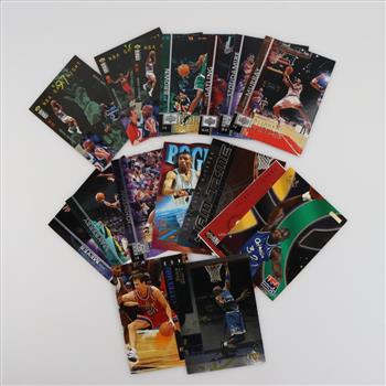 Basketball Trading Cards, 17 Pieces