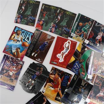 Basketball Trading Cards, 17 Pieces