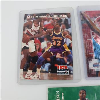 Basketball Trading Cards, 3 Pieces