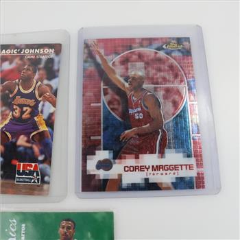 Basketball Trading Cards, 3 Pieces