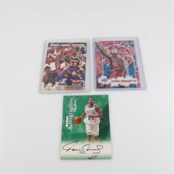 Basketball Trading Cards, 3 Pieces