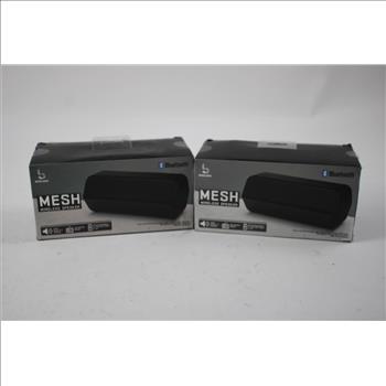 Bass Jaxx Mesh Wireless Speakers, 2 Pieces