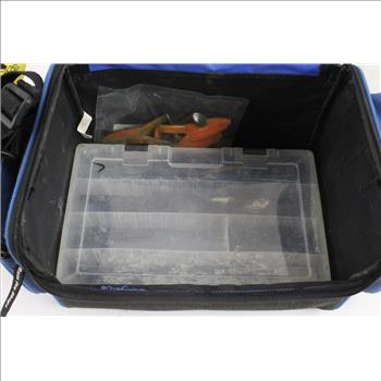 Bass Pro Shops Bag With Fishing Items, 15+ Pieces