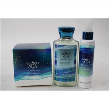 Bath & Body Works Set, Endless Sea, 3 Pieces