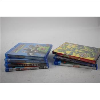 Batman: Soul Of The Dragon Blu-ray Discs, The Croods A New Age Blu-ray Dvd Discs, And More, 28+ Pieces