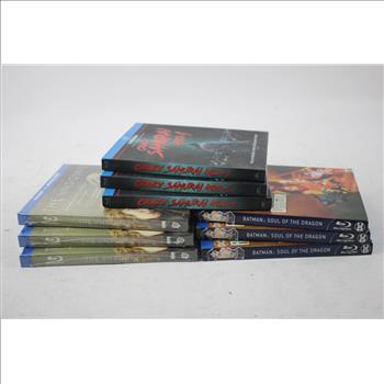 Batman: Soul Of The Dragon Blu-ray Discs, The Croods A New Age Blu-ray Dvd Discs, And More, 28+ Pieces
