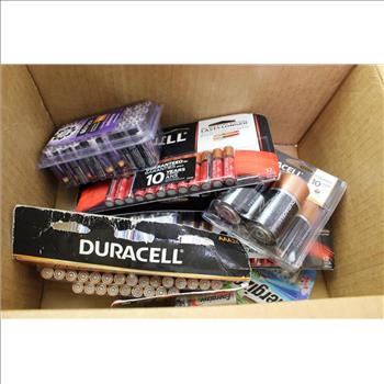 Batteries: Duracell, Energizer, AA, AAA, D: 5+ Packs