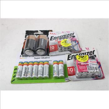 Battery Lot, 7 Pieces