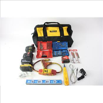 Battery Pack, Drill Bits And More 10+ Pieces