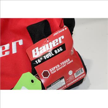 Bauer 16 In. Tool Bag With Chains