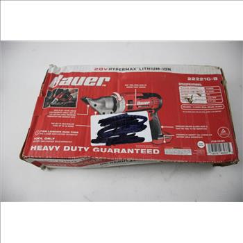 Bauer 18-Gauge Metal Cutting Shears, 22221C-B
