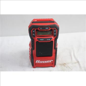 Bauer 20V Cordless Blutooth Radio
