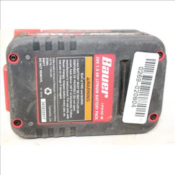 Bauer 20V Cordless Compact Flashlight With Battery Pack