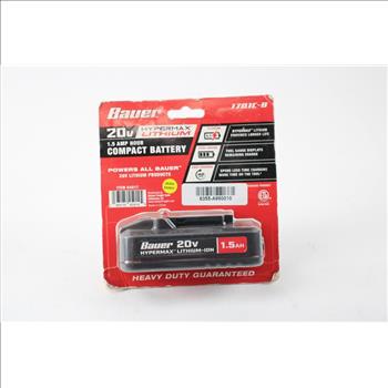 Bauer 20V Hypermax Battery Pack, 1701C-B
