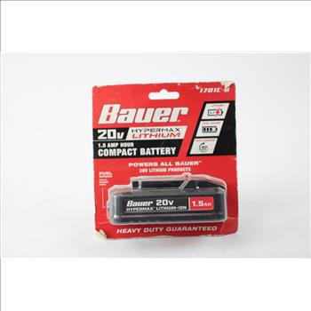 Bauer 20V Hypermax Battery Pack, 1701C-B