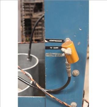 Bauer Compressor Air Compressor & An Air Room Cascade & Refill Station