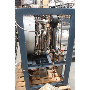 Bauer Compressor Air Compressor & An Air Room Cascade & Refill Station