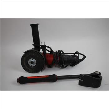 Bauer Corded Heavy Duty Angle Grinder, Dermel Rotary Tool, & More Tools 6 Pieces