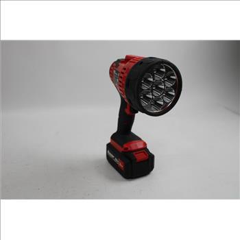 Bauer Cordless Angle Grinder, 20V Cordless Spotlight And 3Ah Battery