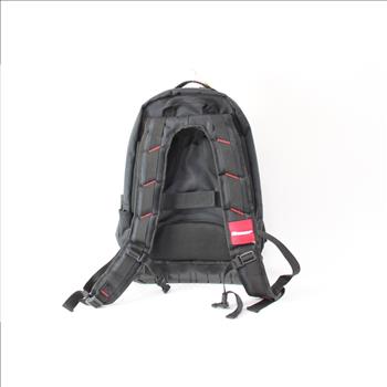 Bauer Heavy Duty Jobsite Backpack, Red/Black