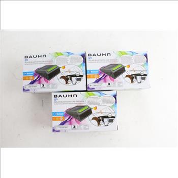 Bauhn Solar Bluetooth Car Speakers, 3 Pieces