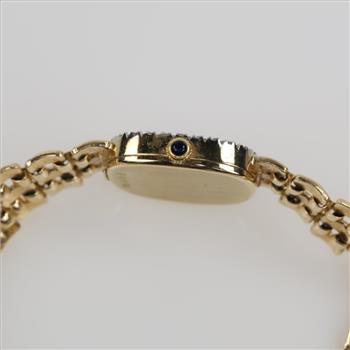 Baume & Mercier 14kt Gold Diamond Dress Watch-Evaluated By Our Certified Gemologist-AGS/GIA