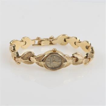 Baume + Mercier 14kt Gold Dress Watch- Evaluated By Our Certified Gemologist -AGS/GIA