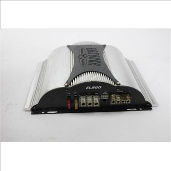 Bazooka EL206 Amplifier And Round Red LED Lights