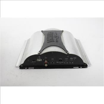 Bazooka EL206 Amplifier And Round Red LED Lights