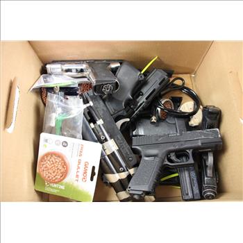 BB Guns, Pellets, Gun Locks 8+ Pieces