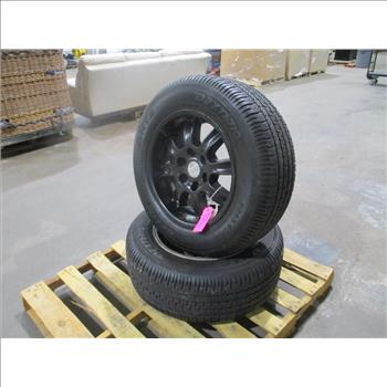 BBS Rims with Tires, 2 Pieces