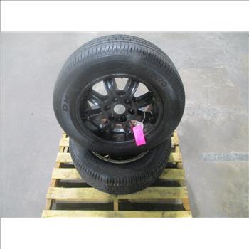 BBS Rims with Tires, 2 Pieces
