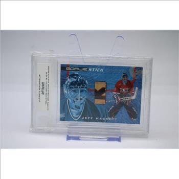 Be A Player Ultimate Memorabilia Jeff Hackett Game Used Stick #GS16