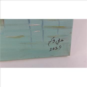 Beachside Hut Painting
