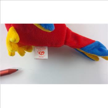 Beanie Baby Jabber The Parrot With Incorrect Tush Tag, Ultra Rare