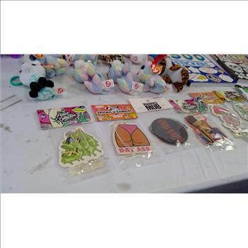 Beanie Boos, Coloring Book, Sketch-Sticker Books, Air Freshners, 21 Pieces