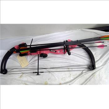 Bear Archery Pink Brave Youth Bow Set
