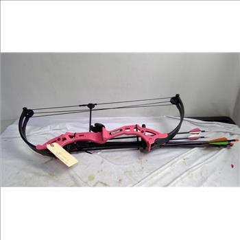Bear Archery Pink Brave Youth Bow Set