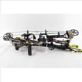 Bear Compound Bow With Arrows, 12 Pieces