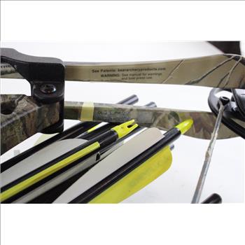 Bear Compound Bow With Arrows, 12 Pieces