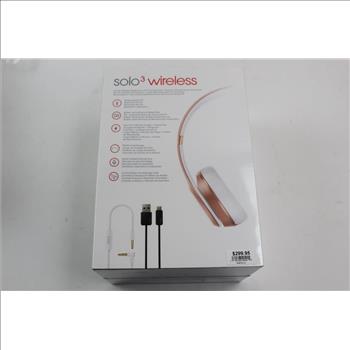 Beats By Dr Dre Beats Solo3 Wireless On-Ear Headphones (Rose Gold)