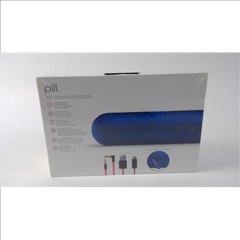Beats Pill Portable Wireless Speaker, Blue, B0513