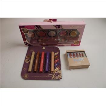 Bebe Blush/Highlighter, Thalia Sodt Shadow Stick, 3D Faux Lashes, And More, 7 Pieces