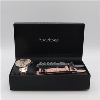 Bebe Easy Change Watch Set