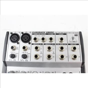 Behringer 8-input Mixer